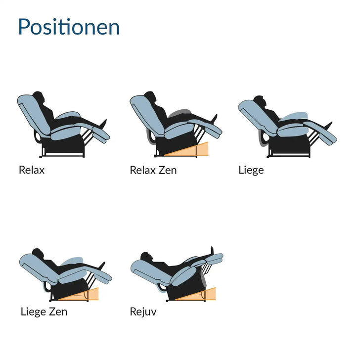 Golden Aufstehsessel Komfort Premium Golden