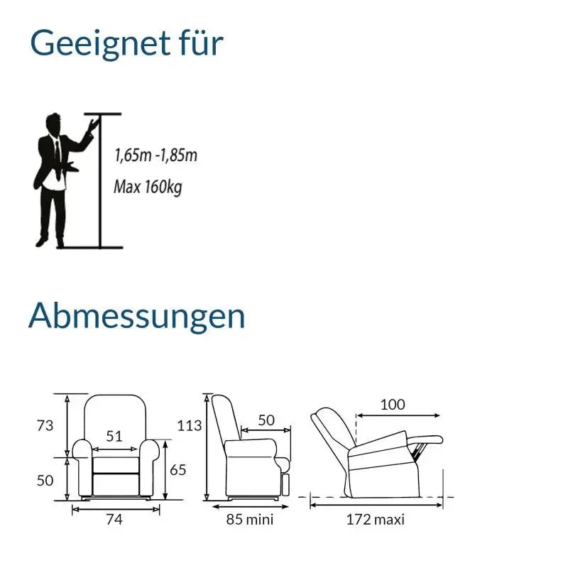 Golden Aufstehsessel Moderner Komfort Golden