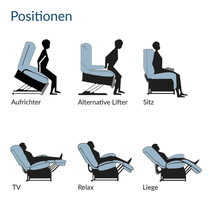 Golden Aufstehsessel XL Sessel, XXL Sessel und XXXL Sessel Golden