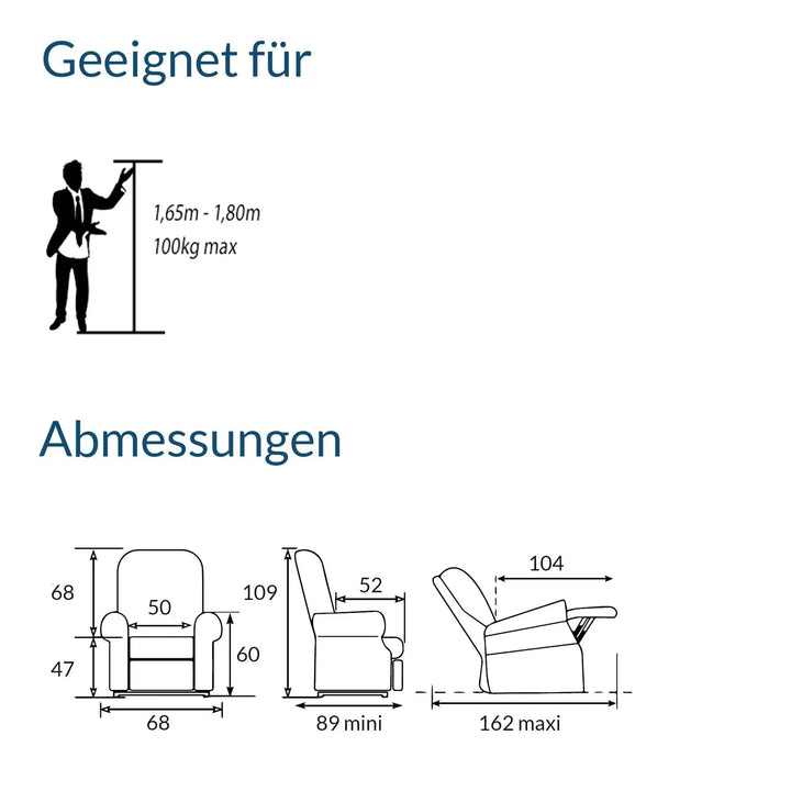 RehaComfort Aufstehsessel Melo RehaComfort