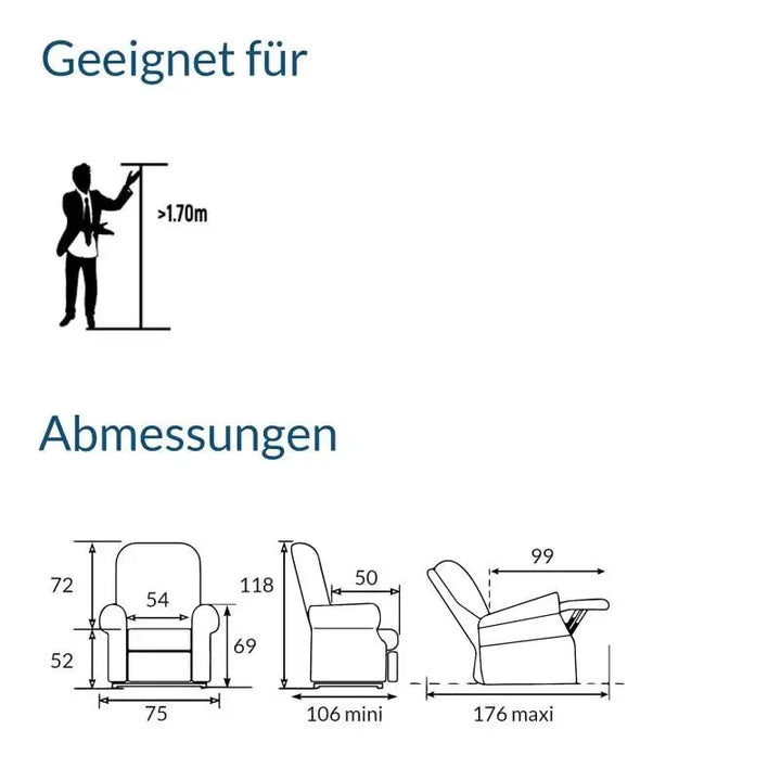 RehaComfort Aufstehsessel Wellington RehaComfort