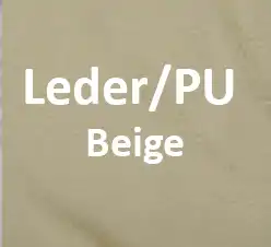 Leder/PU Beige