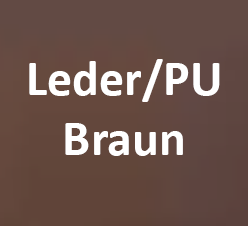 Leder/PU Braun